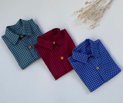 CAMISA XADREZ Vermelha